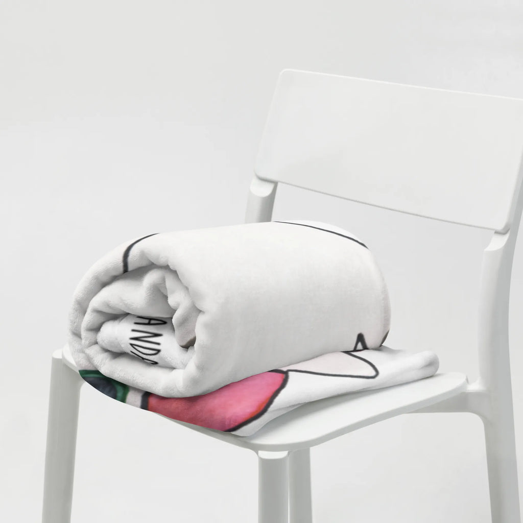 Blanket unicorn Woodstock Wolldecke, Wohndecke, Decke, Tagesdecke, Sofadecke, Einhorn, Einhörner, Einhorn Deko, Unicorn, Alkohol, witzig, Joint, Zigarette, Spaß. lustig, Kiffen, Party, Woodstock