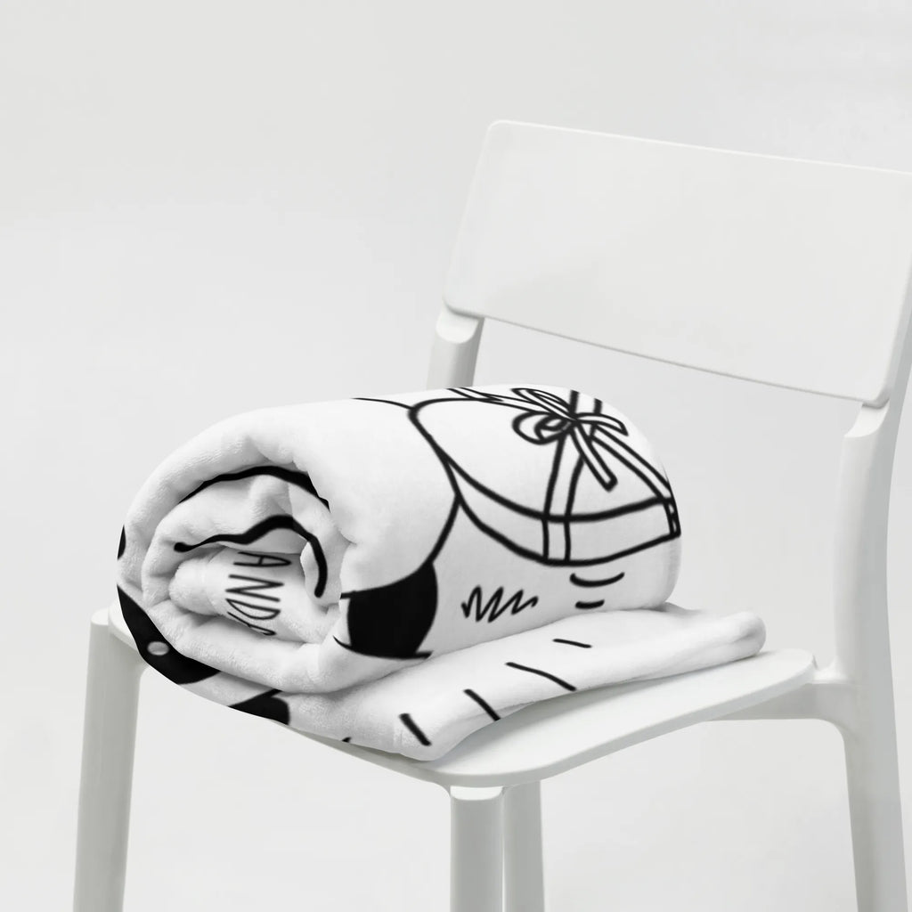 Kuscheldecke Easy & Peasy Dankeschön Tagesdecke, Sofadecke, Decke, Wohndecke, Wolldecke