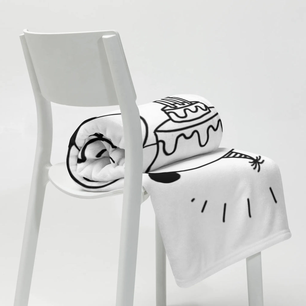 Kuscheldecke Easy & Peasy Happy Birthday Sofadecke, Wohndecke, Decke, Tagesdecke, Wolldecke