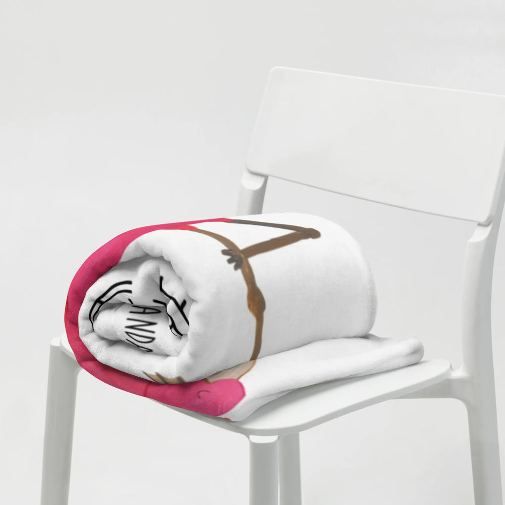 Blanket flamingo yoga Wolldecke, Decke, Tagesdecke, Sofadecke, Wohndecke, Flamingo, Achtsamkeit, Yoga, Vogel, Aufregen, Entspannung, Yoga-Übung, Ärger, Tiefenentspannung, Namaste