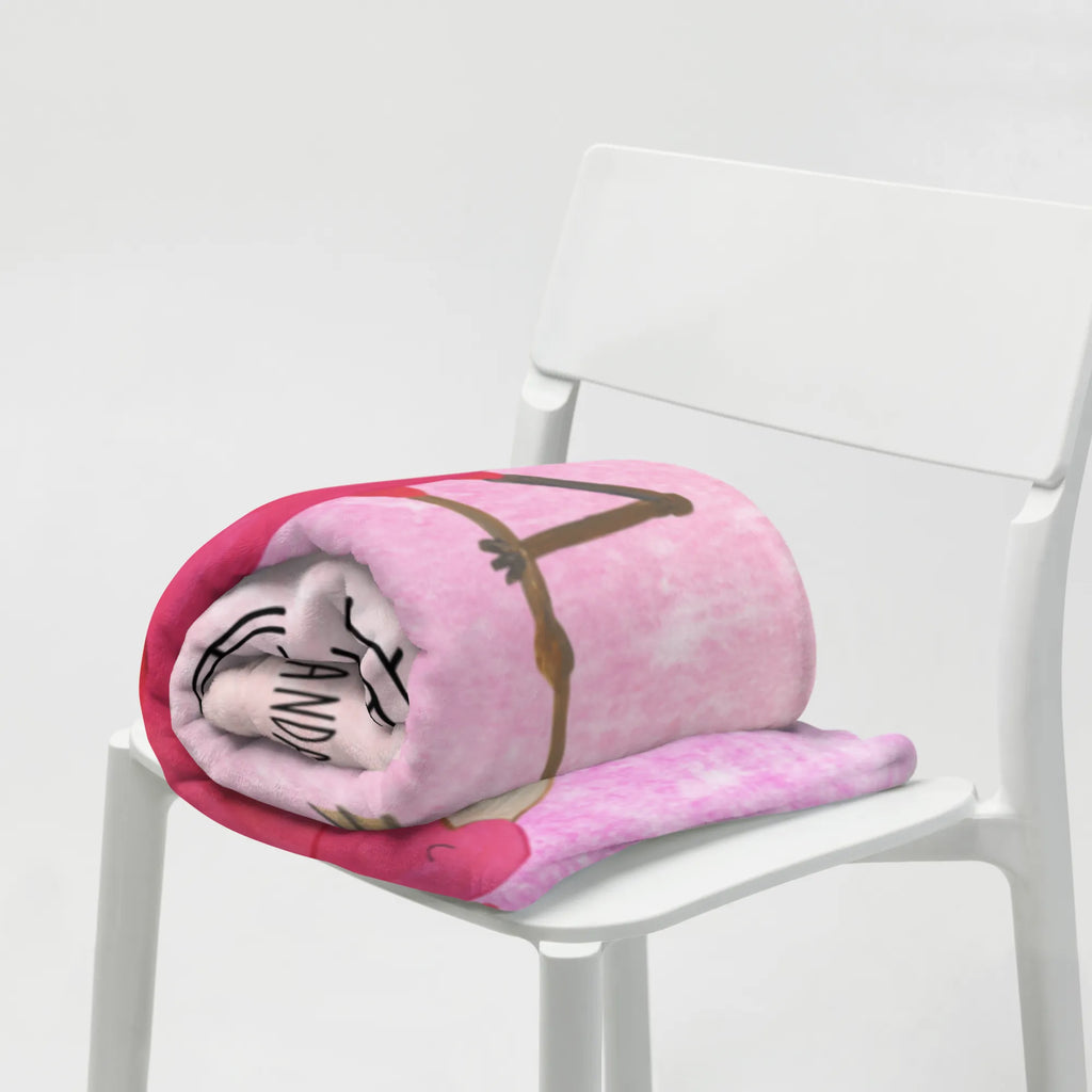 Blanket flamingo yoga Wolldecke, Decke, Tagesdecke, Sofadecke, Wohndecke, Flamingo, Achtsamkeit, Yoga, Vogel, Aufregen, Entspannung, Yoga-Übung, Ärger, Tiefenentspannung, Namaste