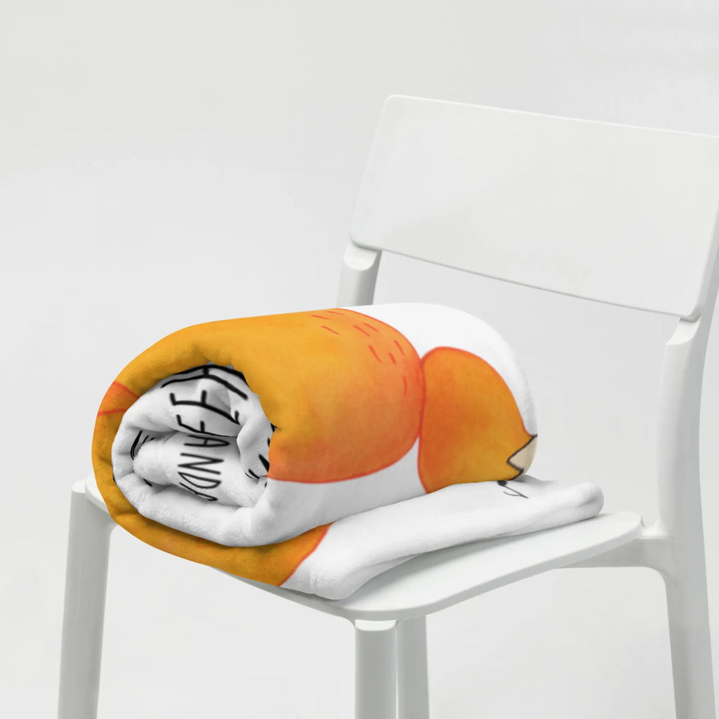 Koc Lis gitara Wolldecke, Wohndecke, Sofadecke, Decke, Tagesdecke, Fuchs, Füchse, Sänger, Gitarre, Musik Spruch, Geschenk Musiker, Sängerin, Musikerin