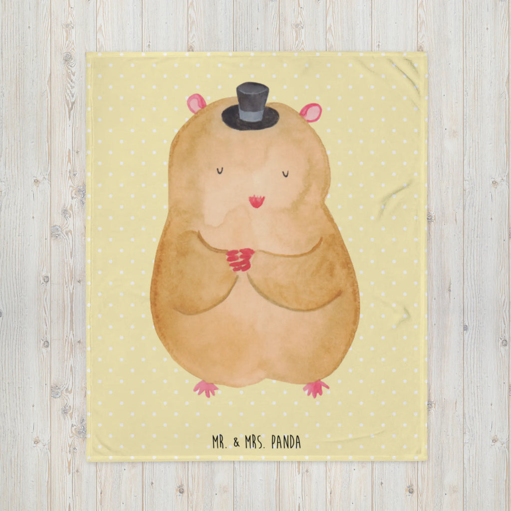 Kuscheldecke Hamster mit Hut Sofadecke, Jahrestagsgeschenk, Fleecedecke, Wohnzimmerdecke, Gemütlich, Decke, Tagesdecke, Entspannen, Kinderdecke, Mikrofaser Decke, Schmusedecke, Wohndecke, Dekoration, Weihnachtsgeschenk, Kuscheldecke XXL, Dekodecke, Wolldecke, Kuschelfleecedecke, Lustige Sprüche, Tiere, Tiermotive, Gute Laune, Zylinder, Hamster, Magier, Zauberer, Hut, Zwerghamster