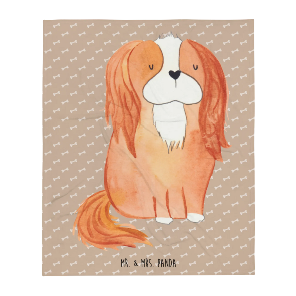 Kuscheldecke Cavalier King Charles Spaniel Wohndecke, Sofadecke, Wolldecke, Decke, Tagesdecke, Hund, Hundemotiv, Haustier, Hunderasse, Tierliebhaber, Hundebesitzer, Sprüche, schönster Hund, Cockerspaniel, Spruch, Cavalier King Charles Spaniel, Spaniel