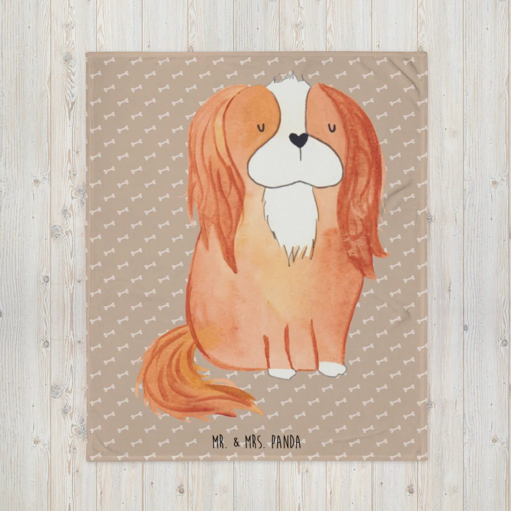Kuscheldecke Cavalier King Charles Spaniel Wohndecke, Sofadecke, Wolldecke, Decke, Tagesdecke, Hund, Hundemotiv, Haustier, Hunderasse, Tierliebhaber, Hundebesitzer, Sprüche, schönster Hund, Cockerspaniel, Spruch, Cavalier King Charles Spaniel, Spaniel