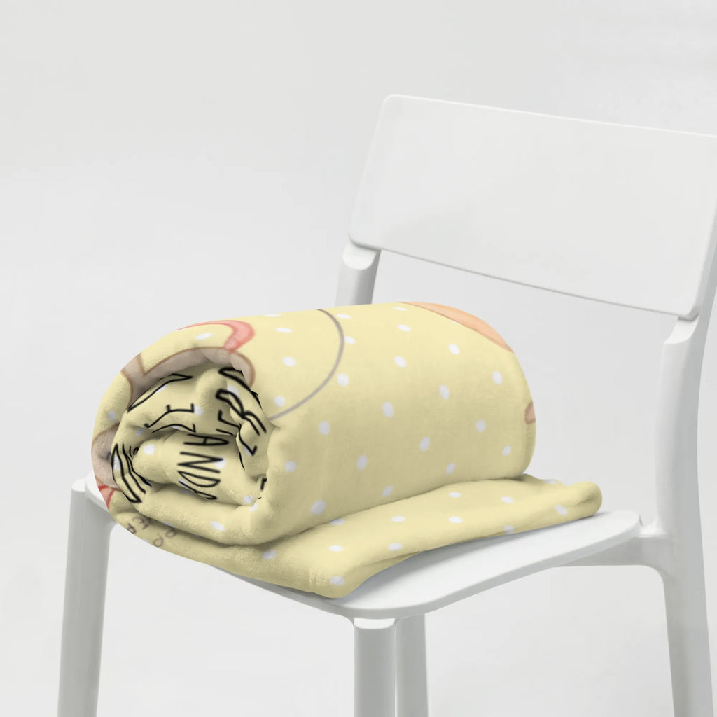 Blanket Hedgehog skipping Sofadecke, Decke, Wolldecke, Wohndecke, Tagesdecke, Tiermotive, Gute Laune, lustige Sprüche, Tiere, Kindergarten, Maus, Igel, Kinder, Seilspringen, Seilhüpfen