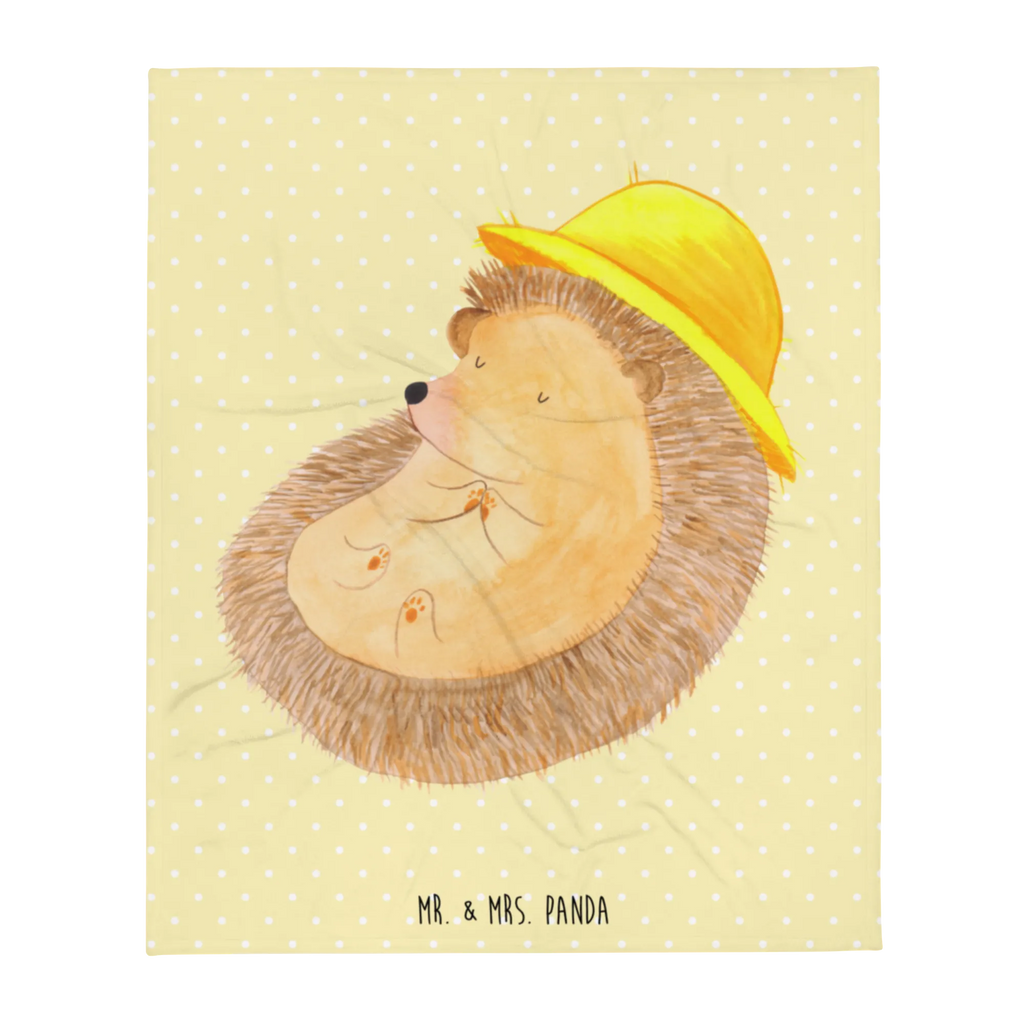 Kuscheldecke Igel Beten Decke, Wohndecke, Tagesdecke, Sofadecke, Wolldecke, Tiermotive, Gute Laune, lustige Sprüche, Tiere, Igel mit Hut, Igel, Amen, beten, Gott, Dankbarkeit, Sonnenhut, Leben, genießen, dankbar, Dankbar sein