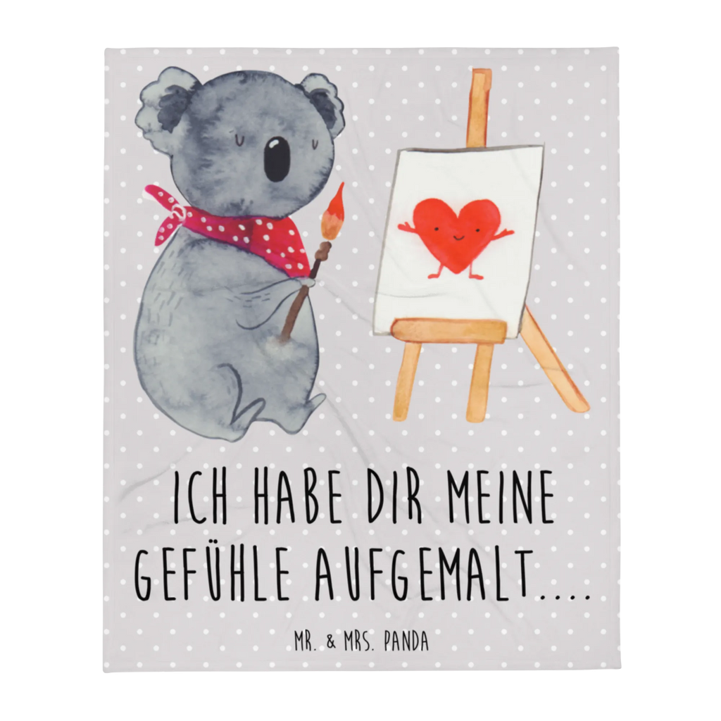 Blanket Koala bear Artist Sherpa blanket, plush blanket, snuggle blanket, fleece blanket, cozy blanket, throw blanket, warm blanket, sofa throw, Koala, artist, love, drawing, feelings, proof of love, love gift