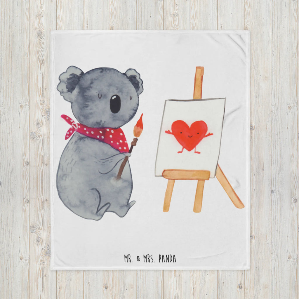 Blanket Koala bear Artist Sherpa blanket, plush blanket, snuggle blanket, fleece blanket, cozy blanket, throw blanket, warm blanket, sofa throw, Koala, artist, love, drawing, feelings, proof of love, love gift