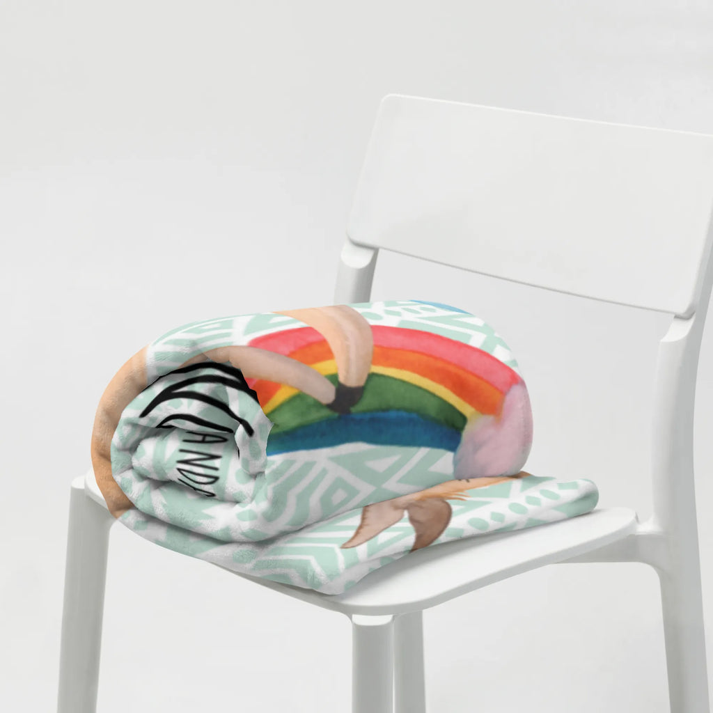 Koc lama tęcza Lama, Alpaka