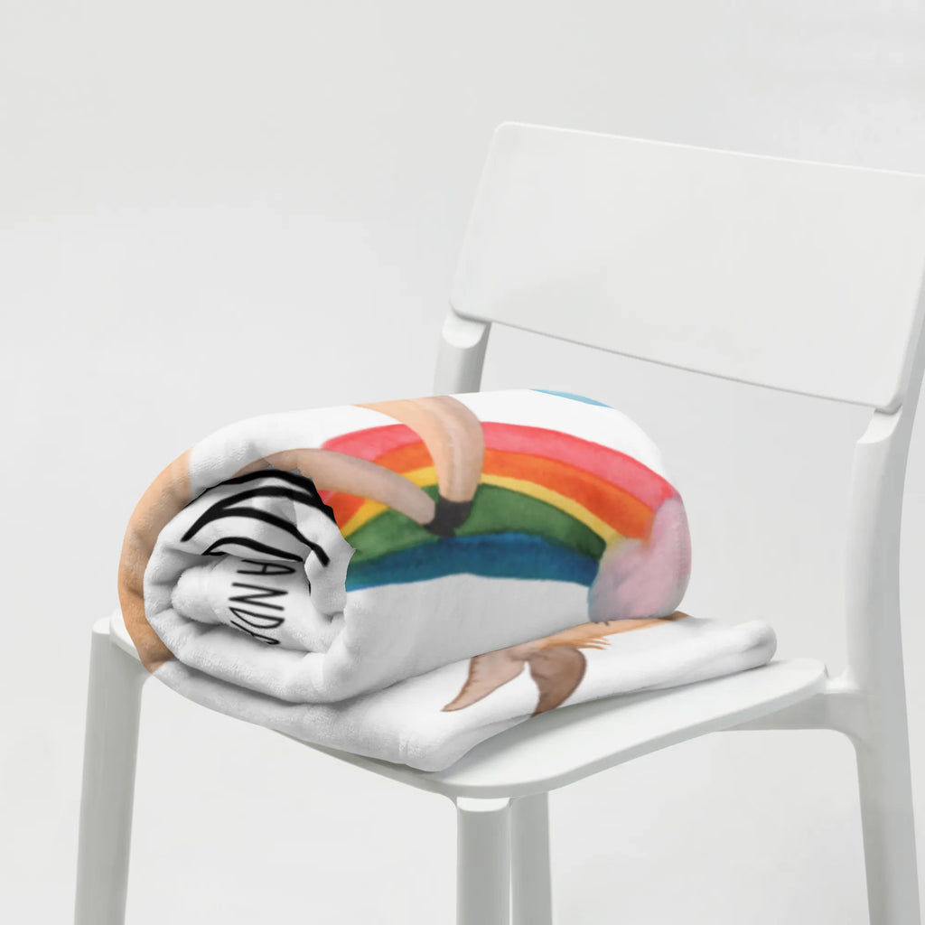 Koc lama tęcza Lama, Alpaka