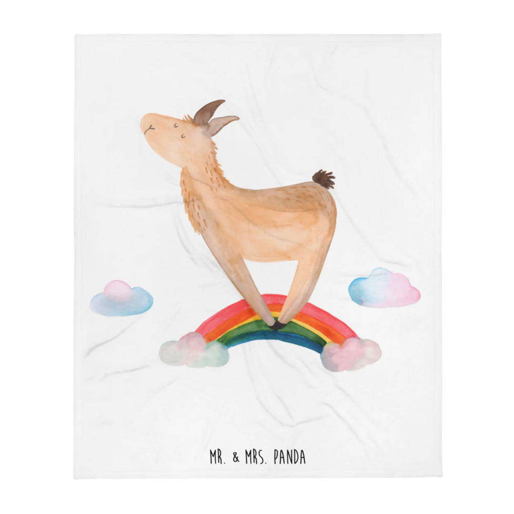 Koc lama tęcza Lama, Alpaka