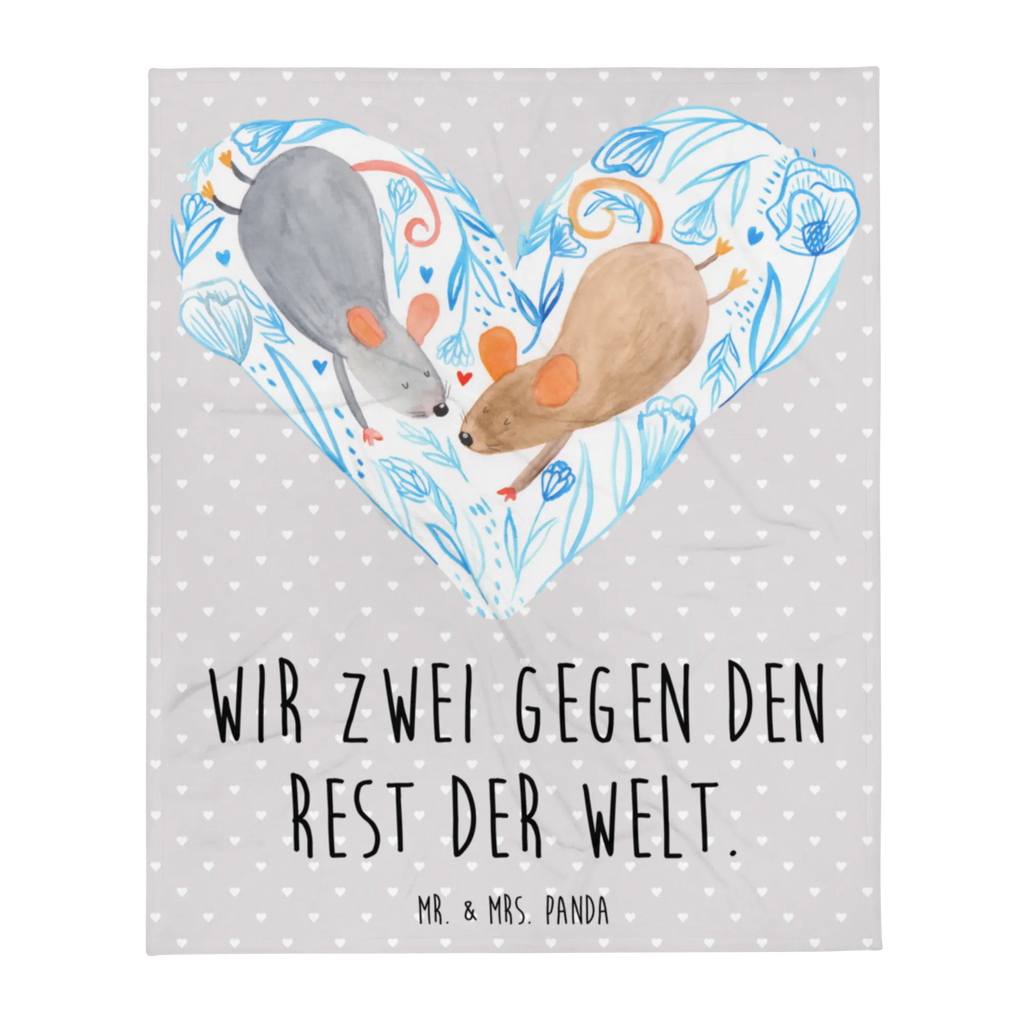 Blanket Mice heart Sofadecke, Wolldecke, Tagesdecke, Decke, Wohndecke, Liebe, Partner, Freund, Freundin, Ehemann, Ehefrau, Heiraten, Verlobung, Heiratsantrag, Liebesgeschenk, Jahrestag, Hocheitstag, Love, Liebesbotschaft, Mäuse, Hochzeit, Gemeinsamkeit, Geschenk für zwei, Lieblingsmensch, Maus, Liebesbeweis