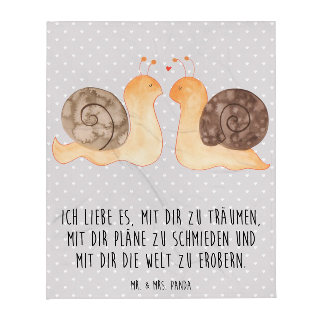 Kuscheldecke Schnecken Liebe Sofadecke, Wolldecke, Decke, Wohndecke, Tagesdecke, Liebe, Partner, Freund, Freundin, Ehemann, Ehefrau, Heiraten, Verlobung, Heiratsantrag, Liebesgeschenk, Jahrestag, Hocheitstag