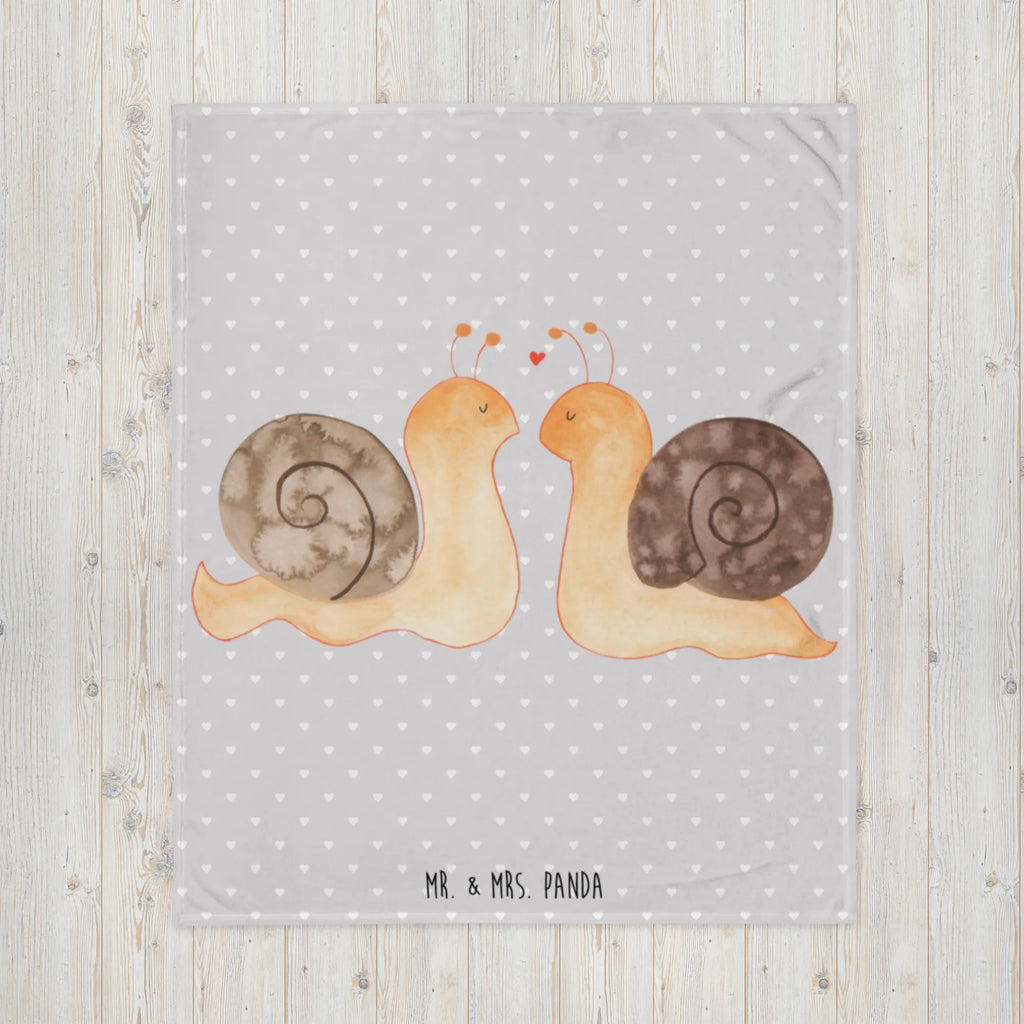 Kuscheldecke Schnecken Liebe Sofadecke, Wolldecke, Decke, Wohndecke, Tagesdecke, Liebe, Partner, Freund, Freundin, Ehemann, Ehefrau, Heiraten, Verlobung, Heiratsantrag, Liebesgeschenk, Jahrestag, Hocheitstag