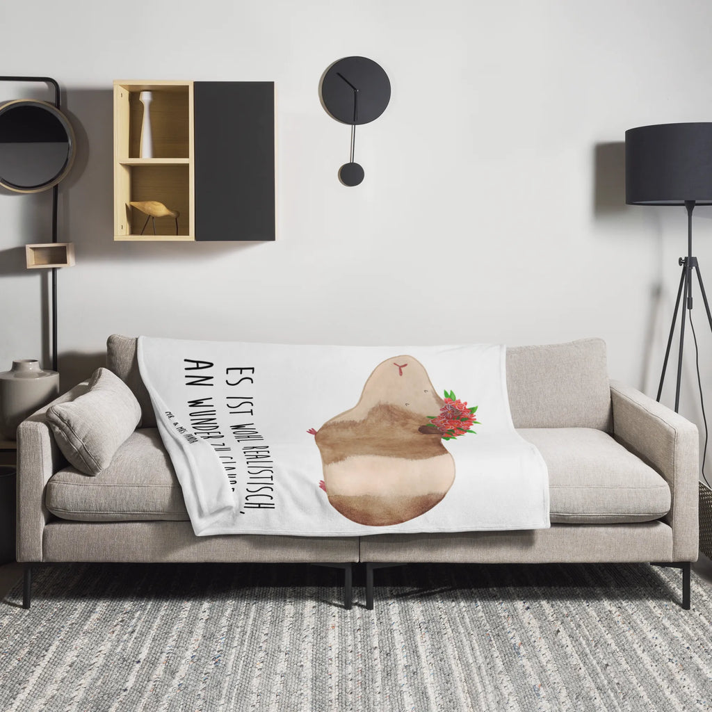 Blanket Guinea pig wisdom Decke, Wolldecke, Tagesdecke, Wohndecke, Sofadecke, Tiermotive, Gute Laune, lustige Sprüche, Tiere, Spruch, Realität, Meeries, Meerschweinchen, Motivation, Meerie, Wunder, Weisheit, Blumenkind, Wunderland