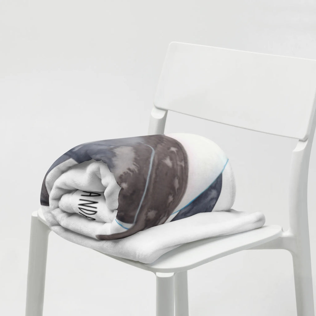 Kuscheldecke Orca Wohndecke, Decke, Sofadecke, Tagesdecke, Wolldecke, Meerestiere, Meer, Urlaub, Startup, Möglichkeiten, Orcas, Killerwal, Neustart, Selbstliebe, Wal, Orca, Motivation, Büro, Arbeit