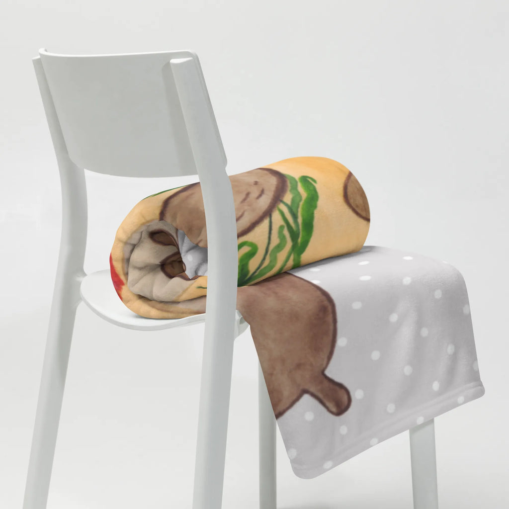 Koc wydra bukiet kwiatów Tagesdecke, Decke, Sofadecke, Wolldecke, Wohndecke, Otter, Fischotter, Seeotter, Otter Seeotter See Otter