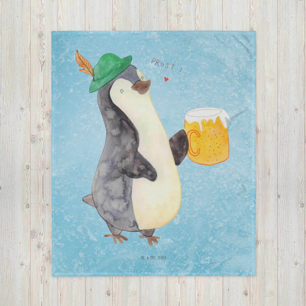 Kuscheldecke Pinguin Bier Sofadecke, Wohndecke, Decke, Tagesdecke, Wolldecke, Pinguin, Pinguine, Bier, Oktoberfest
