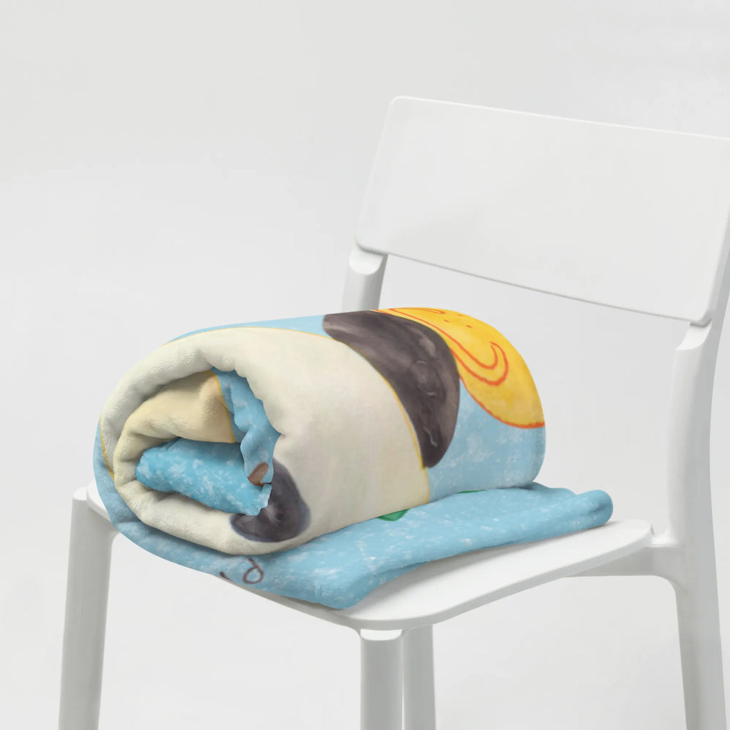 Kuscheldecke Pinguin Bier Sofadecke, Wohndecke, Decke, Tagesdecke, Wolldecke, Pinguin, Pinguine, Bier, Oktoberfest