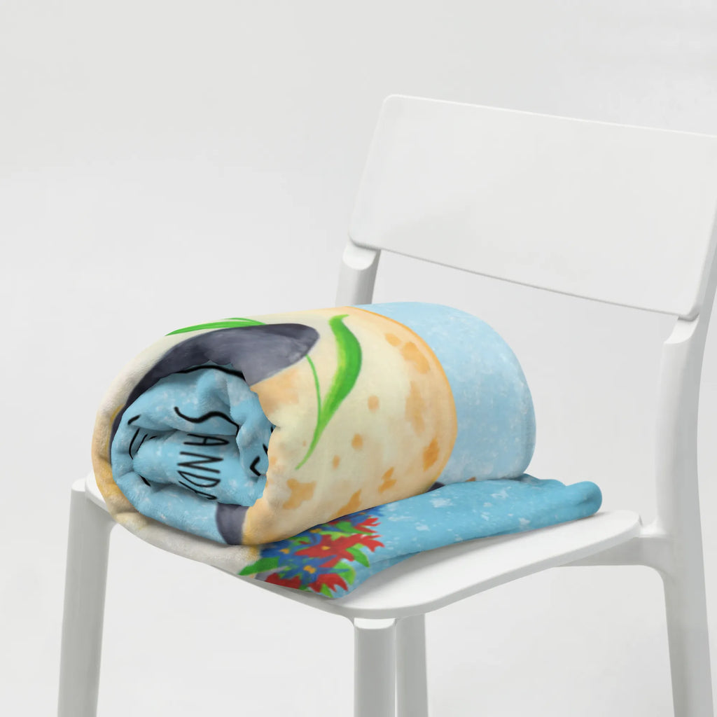 Blanket Penguin Flower Decke, Wohndecke, Sofadecke, Tagesdecke, Wolldecke, Pinguin, Pinguine, Wünsche, Motivation, Blumenkranz, Universum, Liebeskummer, Ziele, Leben, Geschenkidee, Lebensziele, Lebenslust