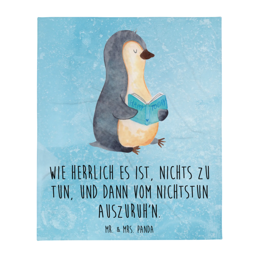 Kuscheldecke Pinguin Buch Wohndecke, Decke, Tagesdecke, Wolldecke, Sofadecke, Pinguin, Pinguine, Nichtstun, Faulenzen, Buch, Bücherwurm, Lesen, Ferien, Urlaub, Freizeit
