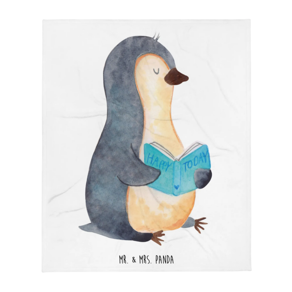Kuscheldecke Pinguin Buch Wohndecke, Decke, Tagesdecke, Wolldecke, Sofadecke, Pinguin, Pinguine, Nichtstun, Faulenzen, Buch, Bücherwurm, Lesen, Ferien, Urlaub, Freizeit