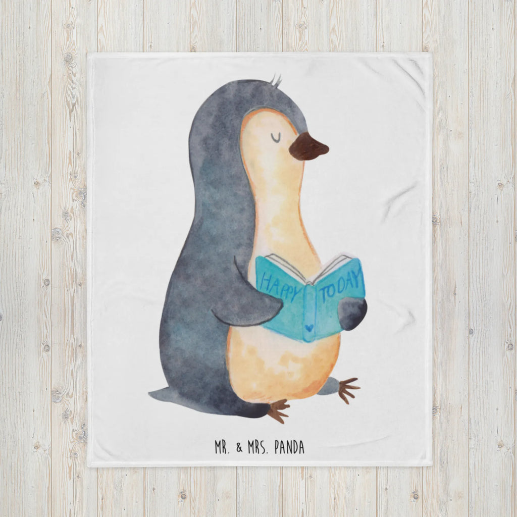 Kuscheldecke Pinguin Buch Wohndecke, Decke, Tagesdecke, Wolldecke, Sofadecke, Pinguin, Pinguine, Nichtstun, Faulenzen, Buch, Bücherwurm, Lesen, Ferien, Urlaub, Freizeit