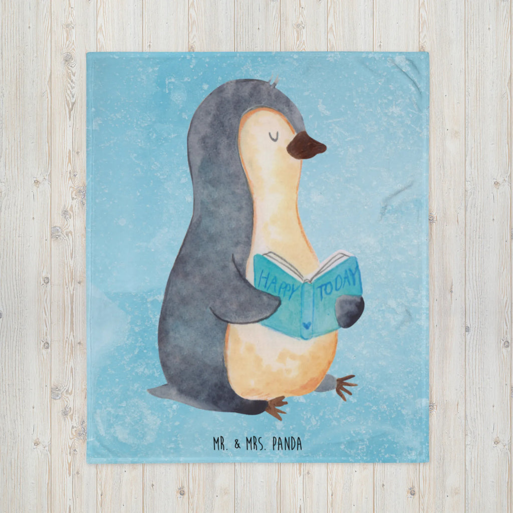 Kuscheldecke Pinguin Buch Wohndecke, Decke, Tagesdecke, Wolldecke, Sofadecke, Pinguin, Pinguine, Nichtstun, Faulenzen, Buch, Bücherwurm, Lesen, Ferien, Urlaub, Freizeit