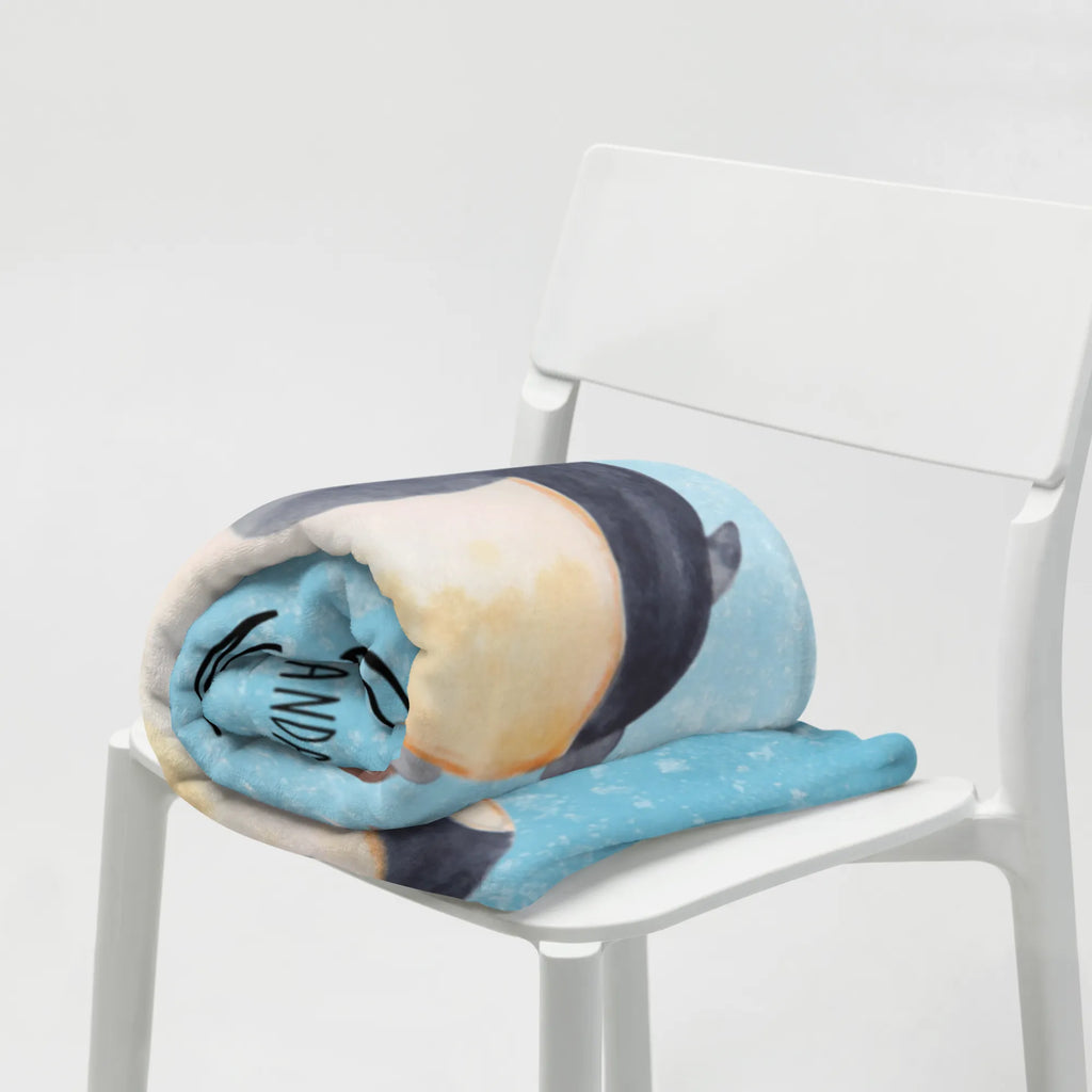 Kuscheldecke Pinguin Marienkäfer Wolldecke, Sofadecke, Decke, Wohndecke, Tagesdecke, Pinguin, Marienkäfer, Liebe, Lebensfreude, Glück, Freude, Pinguine, Wunder