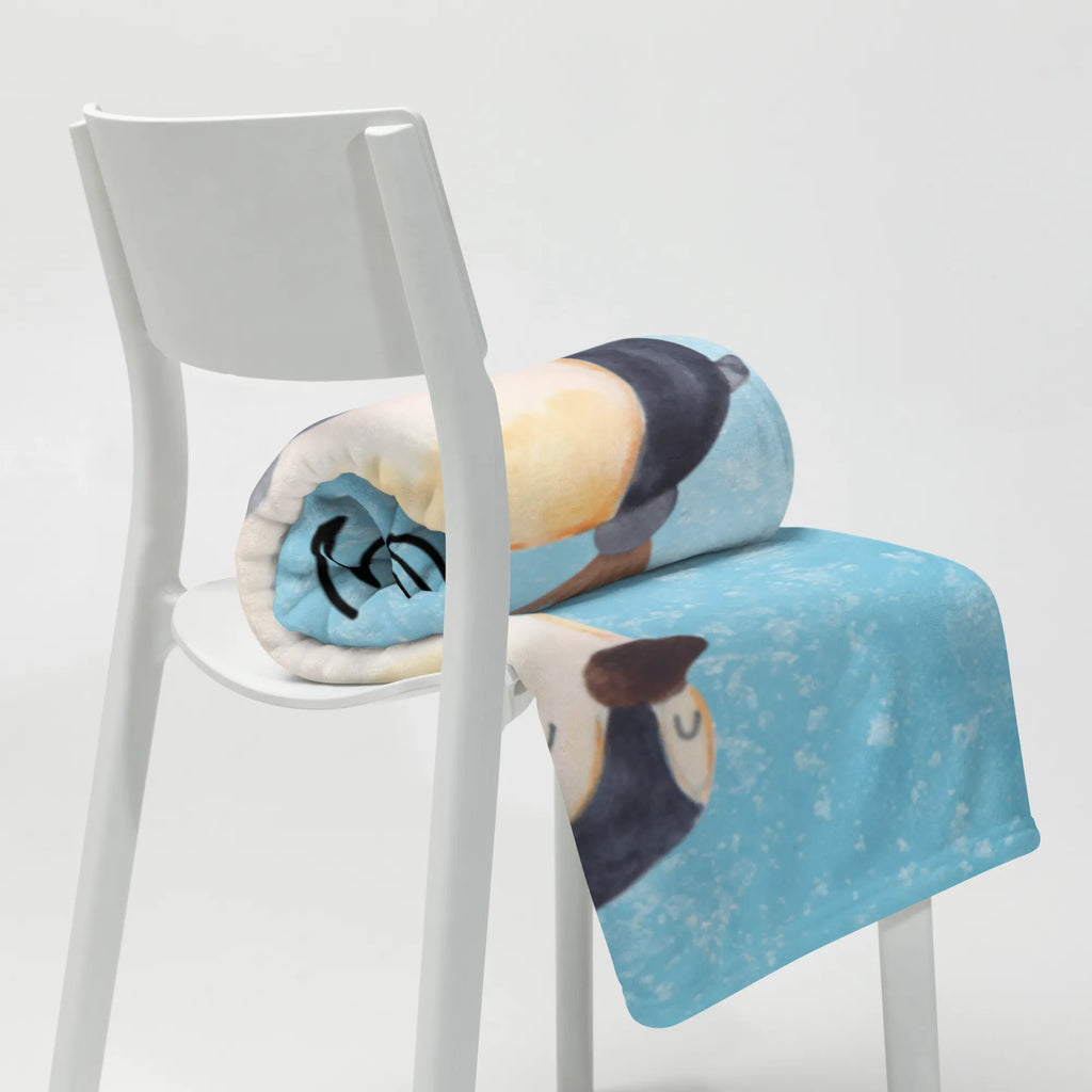 Kuscheldecke Pinguin Marienkäfer Wolldecke, Sofadecke, Decke, Wohndecke, Tagesdecke, Pinguin, Marienkäfer, Liebe, Lebensfreude, Glück, Freude, Pinguine, Wunder