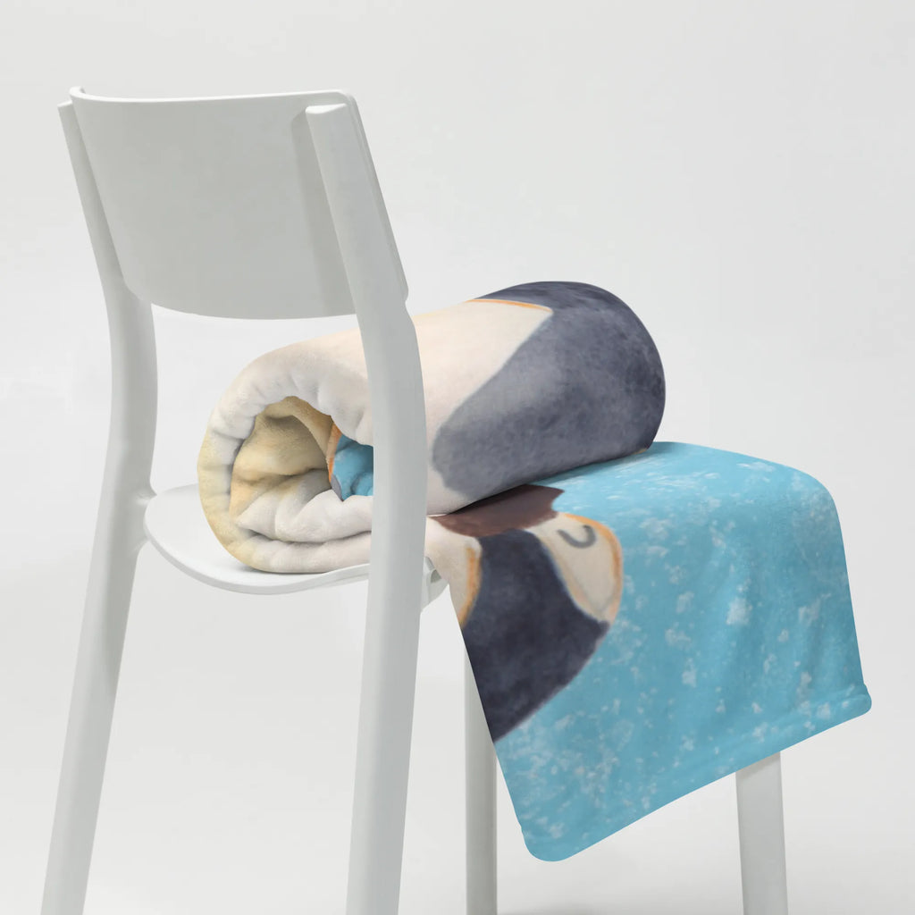 Kuscheldecke Pinguin Marienkäfer Wolldecke, Sofadecke, Decke, Wohndecke, Tagesdecke, Pinguin, Marienkäfer, Liebe, Lebensfreude, Glück, Freude, Pinguine, Wunder