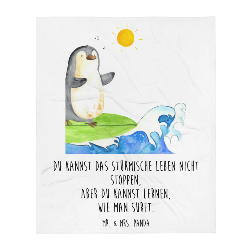 Blanket Penguin surfer Gemütlich, Wolldecke, Dekoration, Dekodecke, Kuschelfleecedecke, Decke, Fleecedecke, Schmusedecke, Mikrofaser Decke, Wohnzimmerdecke, Wohndecke, Kinderdecke, Tagesdecke, Sofadecke, Kuscheldecke XXL, Weihnachtsgeschenk, Entspannen, Jahrestagsgeschenk, Pinguin, Surfer, Portugal, Urlaub, Hawaii, Wellen, Surfen, Pinguine, Wellen Reiten