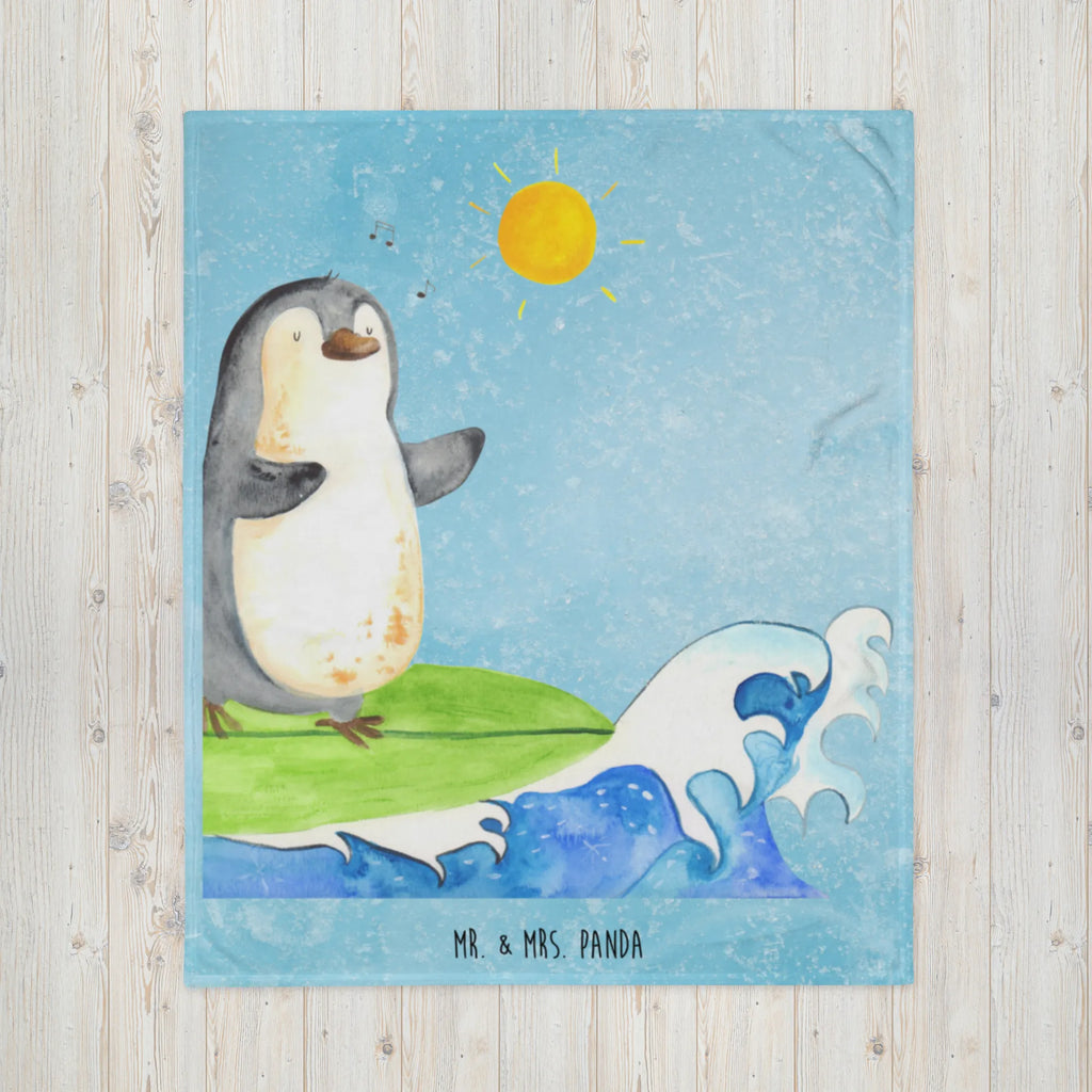 Blanket Penguin surfer Gemütlich, Wolldecke, Dekoration, Dekodecke, Kuschelfleecedecke, Decke, Fleecedecke, Schmusedecke, Mikrofaser Decke, Wohnzimmerdecke, Wohndecke, Kinderdecke, Tagesdecke, Sofadecke, Kuscheldecke XXL, Weihnachtsgeschenk, Entspannen, Jahrestagsgeschenk, Pinguin, Surfer, Portugal, Urlaub, Hawaii, Wellen, Surfen, Pinguine, Wellen Reiten