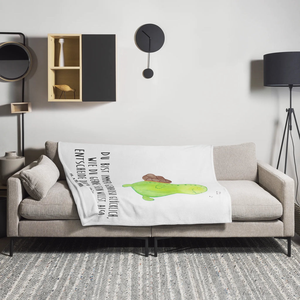 Koc żółw gwizdać Wolldecke, Wohndecke, Tagesdecke, Sofadecke, Decke, Schildkröte, Schildi, Neuanfang, Trennung, fröhlich, Lebensfreude, Glück, Depression, Motivation, Schildkröten