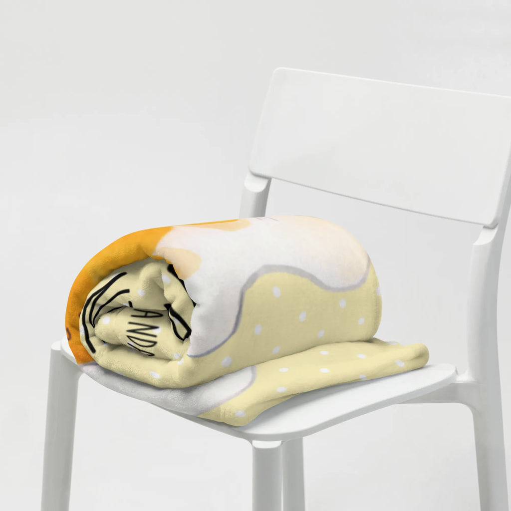 Blanket Fried egg egg Wohndecke, Decke, Wolldecke, Sofadecke, Tagesdecke, Tiermotive, Gute Laune, lustige Sprüche, Tiere, Schön, Spiegelei, Ei, Liebe, Glücklich, Tag