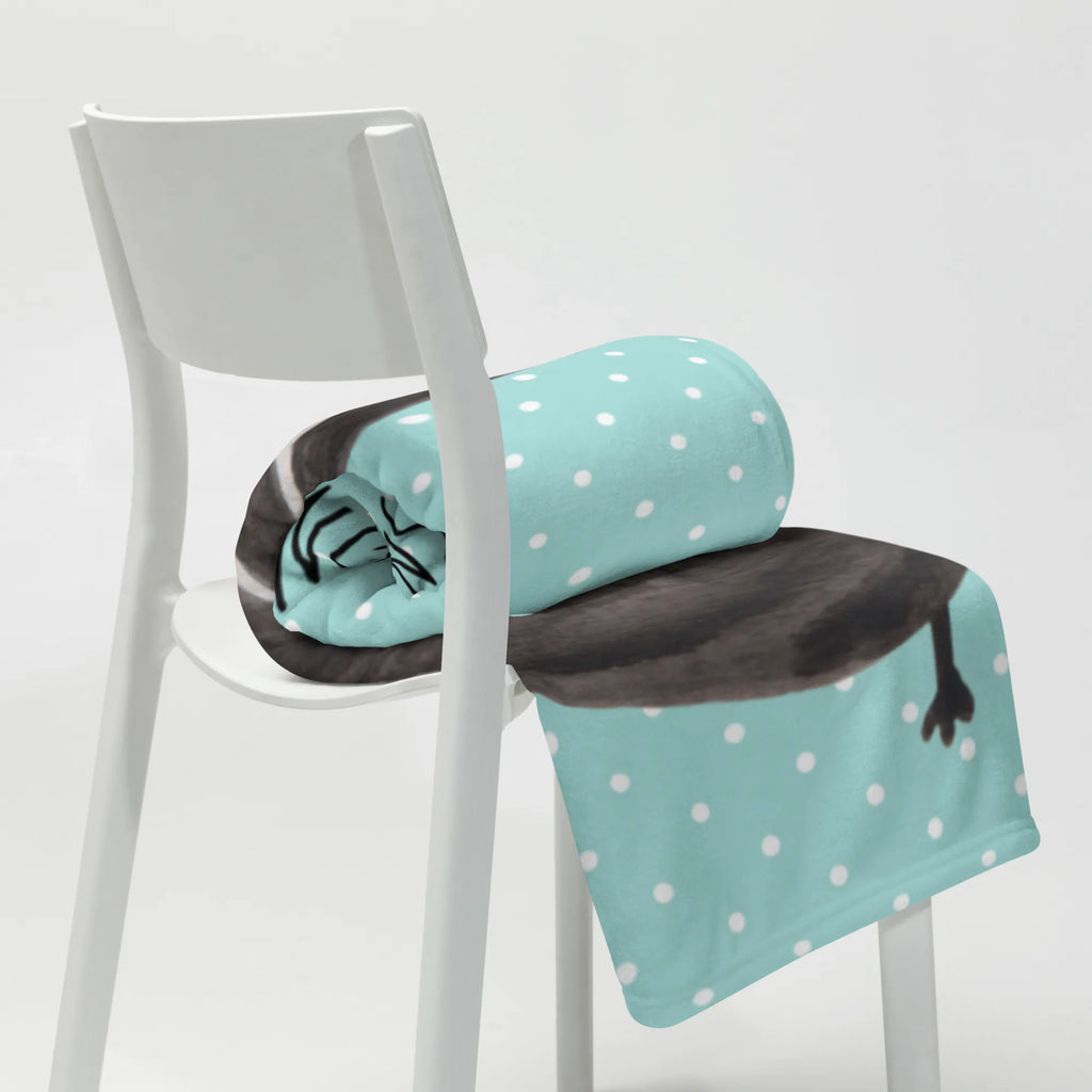 Blanket skunk ball Tagesdecke, Wolldecke, Decke, Sofadecke, Wohndecke, Stinktier, Skunk, Weisheit, verspielt, Stinki, Stinker, Raubtier, Wildtier