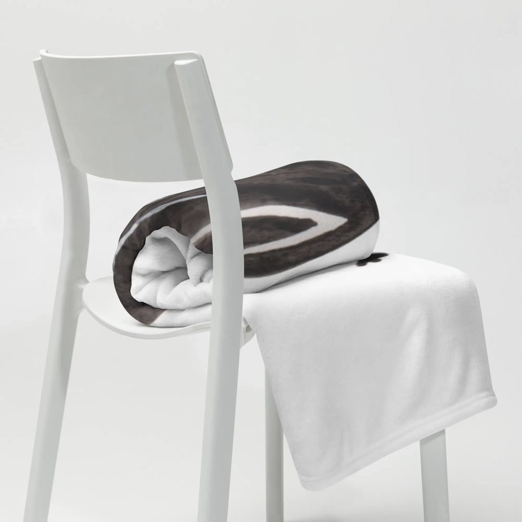 Blanket skunk ball Tagesdecke, Wolldecke, Decke, Sofadecke, Wohndecke, Stinktier, Skunk, Weisheit, verspielt, Stinki, Stinker, Raubtier, Wildtier