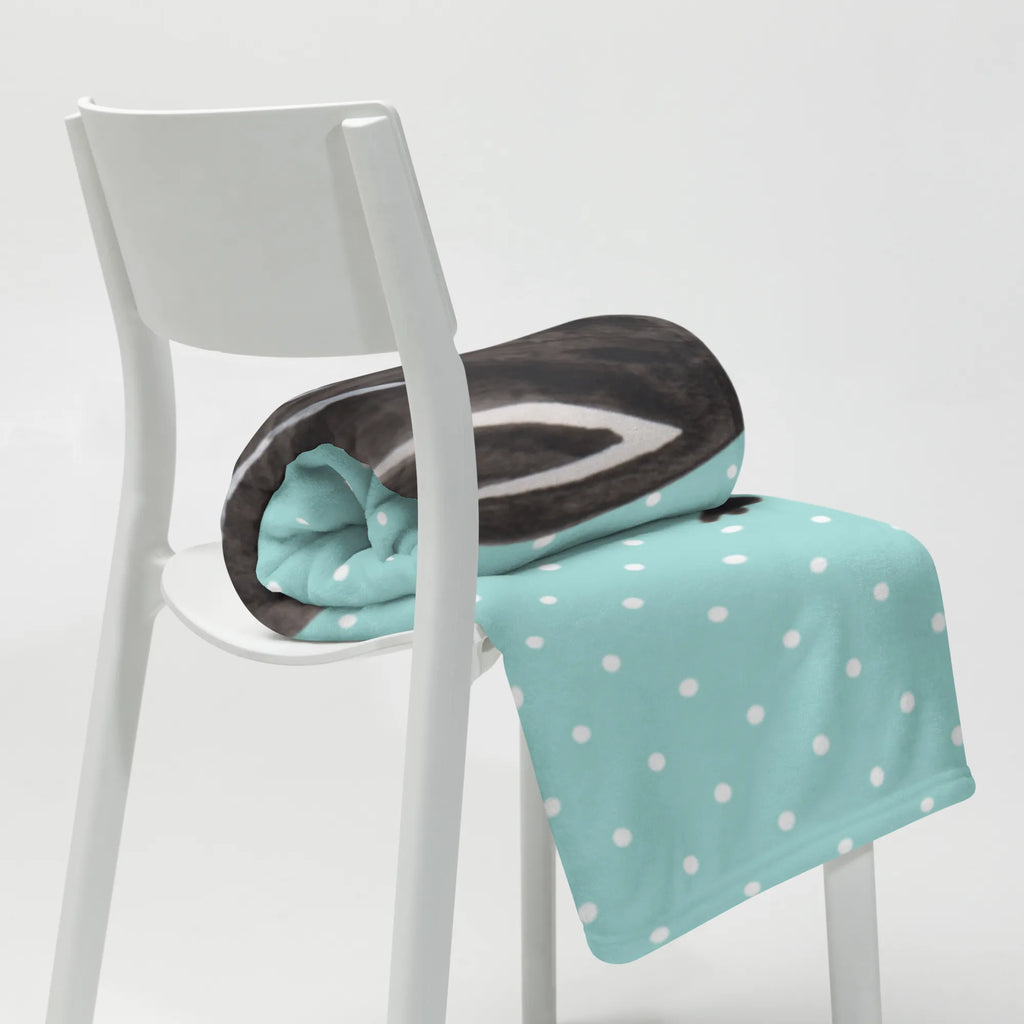 Blanket skunk ball Tagesdecke, Wolldecke, Decke, Sofadecke, Wohndecke, Stinktier, Skunk, Weisheit, verspielt, Stinki, Stinker, Raubtier, Wildtier