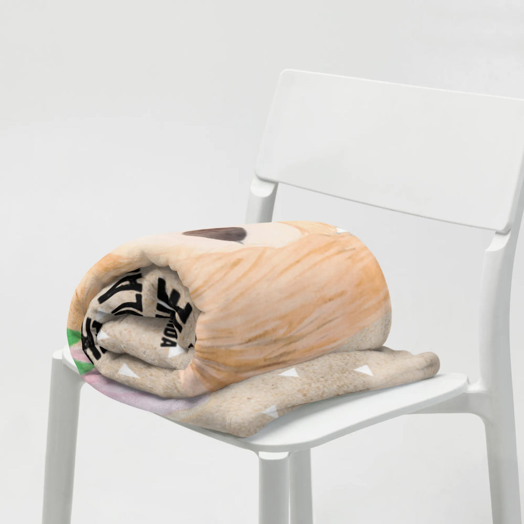 Kuscheldecke Wüstenfuchs Blumenkranz Jahrestagsgeschenk, Entspannen, Decke, Kinderdecke, Sofadecke, Wohndecke, Dekodecke, Schmusedecke, Gemütlich, Wolldecke, Tagesdecke, Mikrofaser Decke, Wohnzimmerdecke, Kuschelfleecedecke, Dekoration, Kuscheldecke XXL, Fleecedecke, Weihnachtsgeschenk, Afrika, Wildtiere, Glücklich, Wüstenfuchs, Blumenkranz, Wüste, Blumen