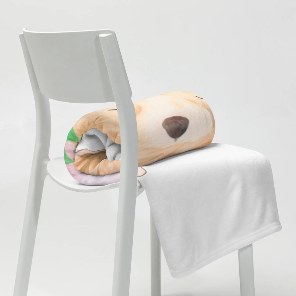 Kuscheldecke Wüstenfuchs Blumenkranz Jahrestagsgeschenk, Entspannen, Decke, Kinderdecke, Sofadecke, Wohndecke, Dekodecke, Schmusedecke, Gemütlich, Wolldecke, Tagesdecke, Mikrofaser Decke, Wohnzimmerdecke, Kuschelfleecedecke, Dekoration, Kuscheldecke XXL, Fleecedecke, Weihnachtsgeschenk, Afrika, Wildtiere, Glücklich, Wüstenfuchs, Blumenkranz, Wüste, Blumen