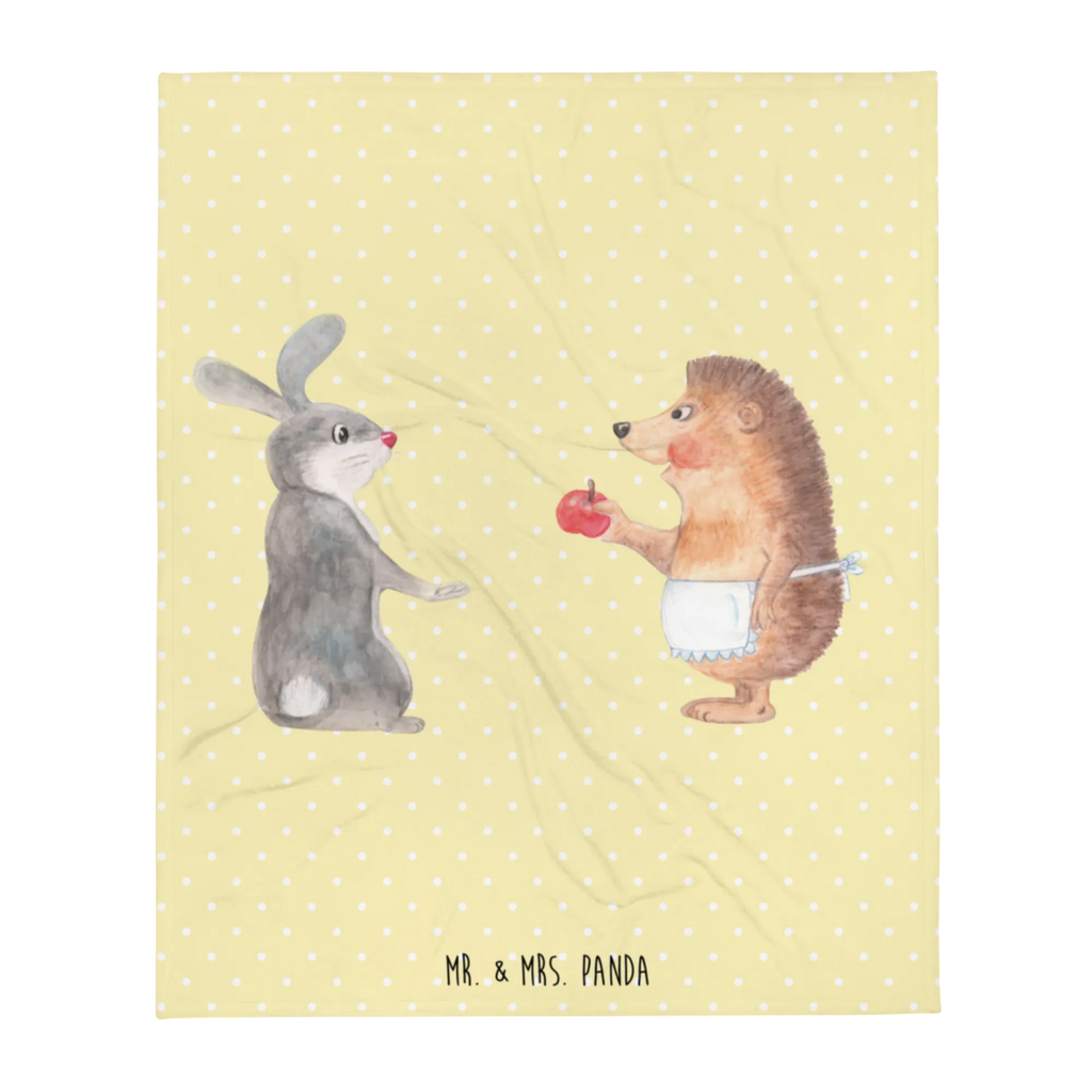 Blanket Hare Hedgehog Tagesdecke, Wolldecke, Wohndecke, Sofadecke, Decke, Tiermotive, Gute Laune, lustige Sprüche, Tiere, Liebe Spruch, Trennungsschmerz, Spruch romantisch, Herzschmerz, Trösten, Hase, Liebeskummer Geschenk, Igel, Igel und Hase
