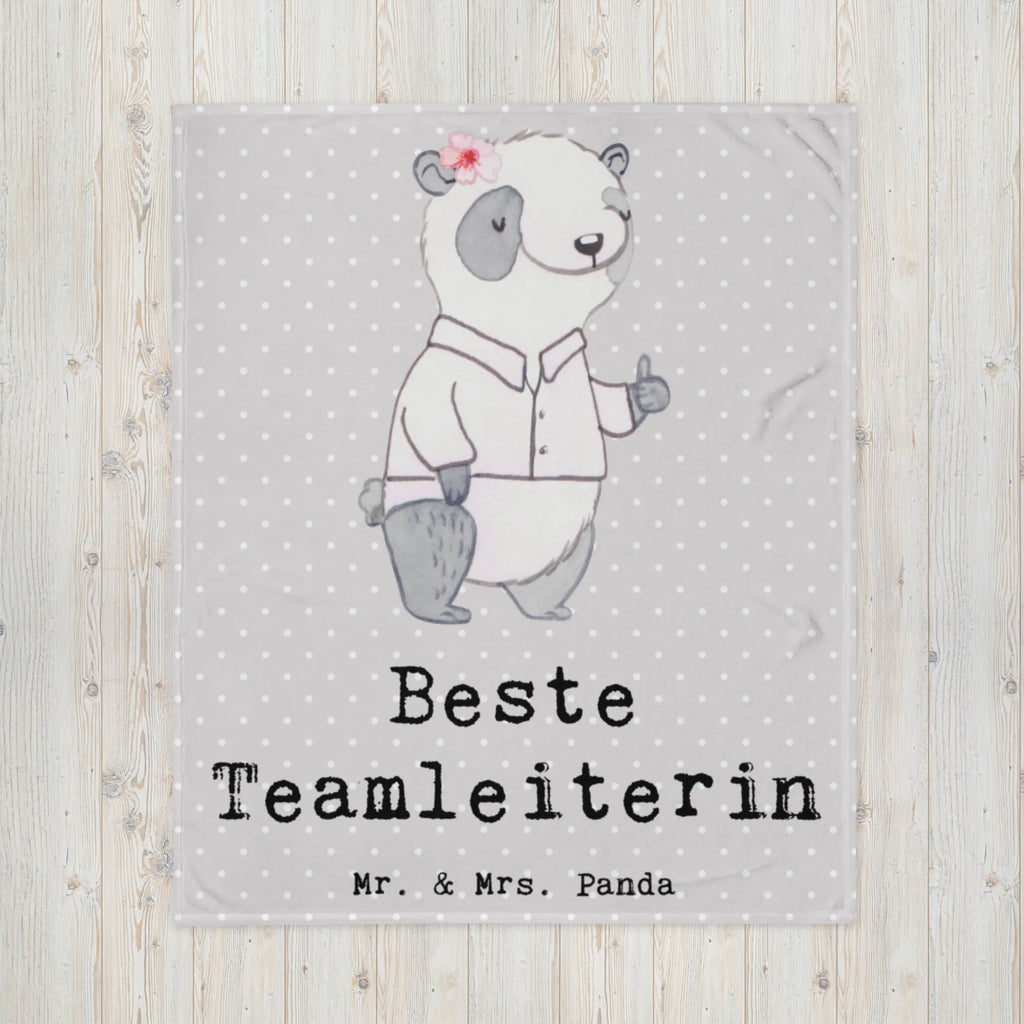 Blanket panda Best Team Leader Decke, Wohndecke, Sofadecke, Wolldecke, Tagesdecke, für, Dankeschön, Geschenk, Schenken, Geburtstag, Geburtstagsgeschenk, Geschenkidee, Danke, Bedanken, Mitbringsel, Freude machen, Geschenktipp, Teamleiterin, Gruppenleiterin, Kollegin, Ruhestand, Seminarleiterin, Leiterin, Abschied, Abschiedsgeschenk, Vorgesetzte, Chefin