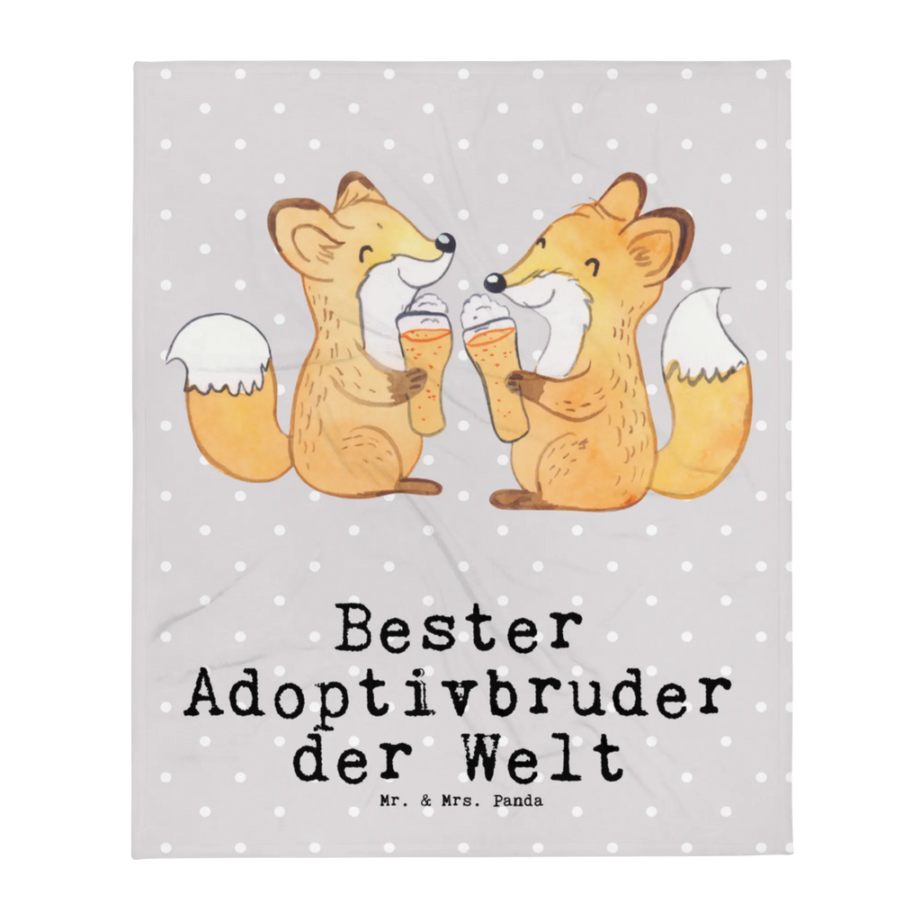 Blanket Fox Best adoptive brother in the world Sherpa blanket, sofa throw, throw blanket, plush blanket, warm blanket, fleece blanket, snuggle blanket, cozy blanket, for, thank you, gift, giving, birthday, birthday present, gift idea, souvenir, make you happy, gift tip, brother, adopted, brother heart, son, trifle, sister, Adoptive brother, best, sibling, family