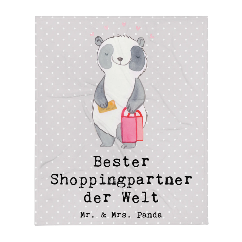 Blanket panda Best shopping partner in the world plush blanket, snuggle blanket, warm blanket, cozy blanket, throw blanket, Sherpa blanket, fleece blanket, sofa throw, for, thank you, gift, giving, birthday, birthday present, gift idea, souvenir, make you happy, gift tip, shopping queen, shopping, bff, Shopping partner, girlfriend, company, queen, best, partner, friend