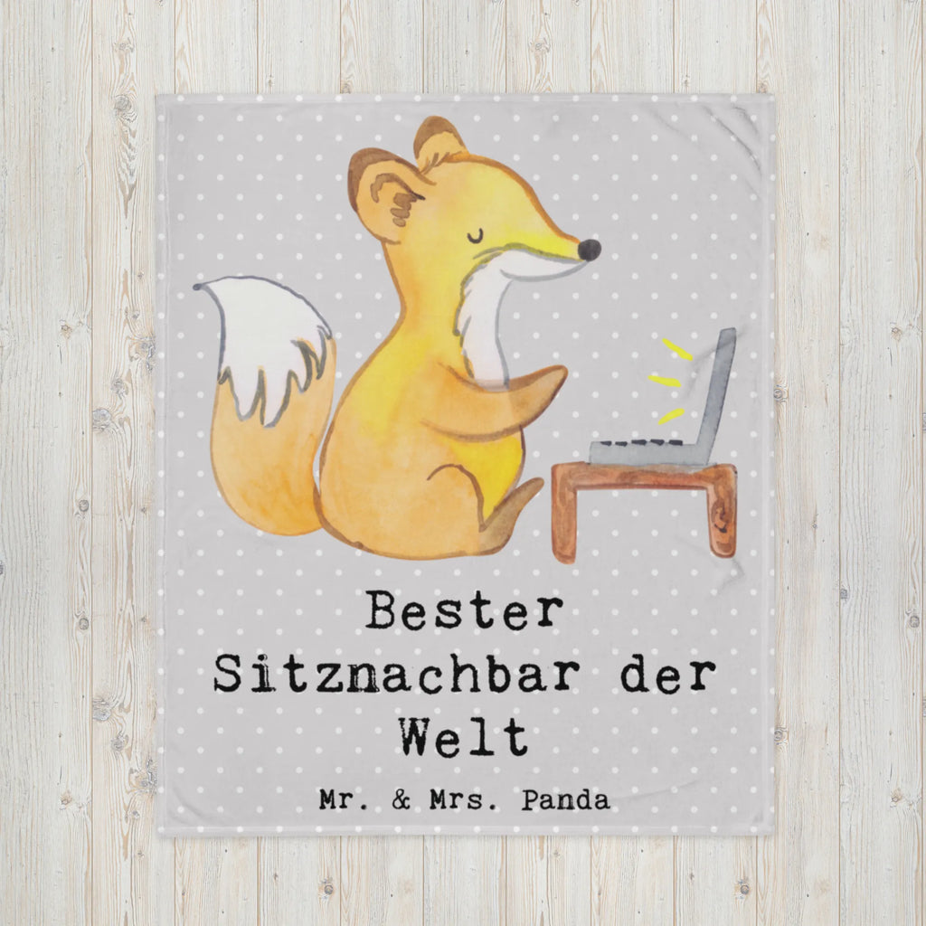 Blanket Fox Best seat neighbor in the world fleece blanket, Sherpa blanket, plush blanket, cozy blanket, sofa throw, snuggle blanket, warm blanket, throw blanket, for, thank you, gift, giving, birthday, birthday present, gift idea, souvenir, make you happy, gift tip, school, chair neighbor, classmate, neighbor, fellow student, seminar, table neighbor, university, college, Seat neighbor