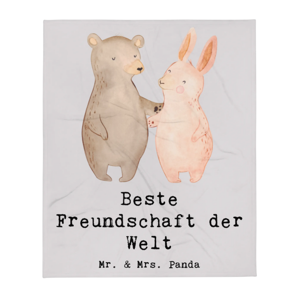 Blanket Hare Best Friendship in the World Wohndecke, Tagesdecke, Sofadecke, Decke, Wolldecke, für, Dankeschön, Geschenk, Schenken, Geburtstag, Geburtstagsgeschenk, Geschenkidee, Danke, Bedanken, Mitbringsel, Freude machen, Geschenktipp, Freund, best friends, Clique, Freunde fürs Leben, Freundin, Kumpel, bff, Freunde, Freundschaft, bae