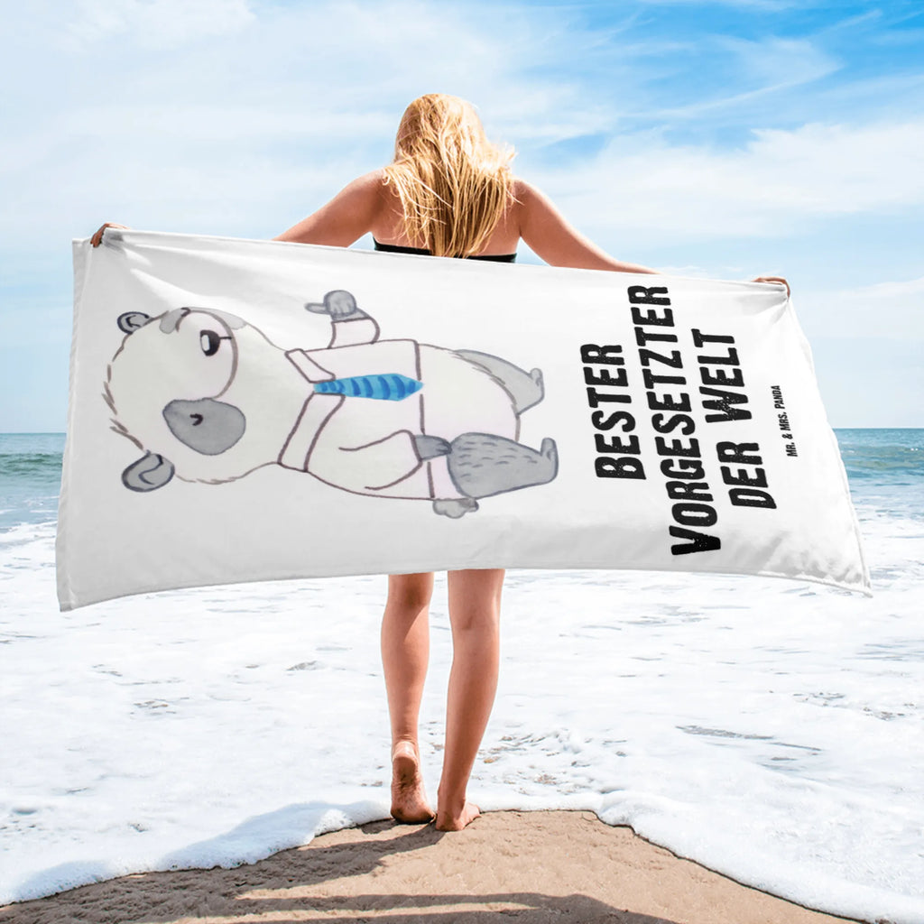 XL bath towel panda Best boss in the world luxury bath sheet, large beach towel, spa towel, extra large swim towel, oversized towel, XL bath towel, for, thank you, gift, giving, birthday, birthday present, gift idea, souvenir, make you happy, gift tip, Farewell Gift, Present, Head of Department, Leader, Employer, Boss, Supervisor, Colleague, Work, Executive