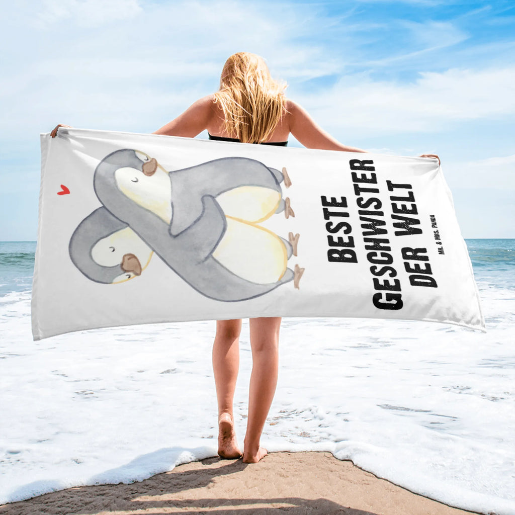 XL bath towel penguin Best siblings in the world oversized towel, luxury bath sheet, XL bath towel, large beach towel, spa towel, extra large swim towel, for, thank you, gift, giving, birthday, birthday present, gift idea, souvenir, make you happy, gift tip, sister, siblings, family, sisters, offspring, brothers, Siblings, brother