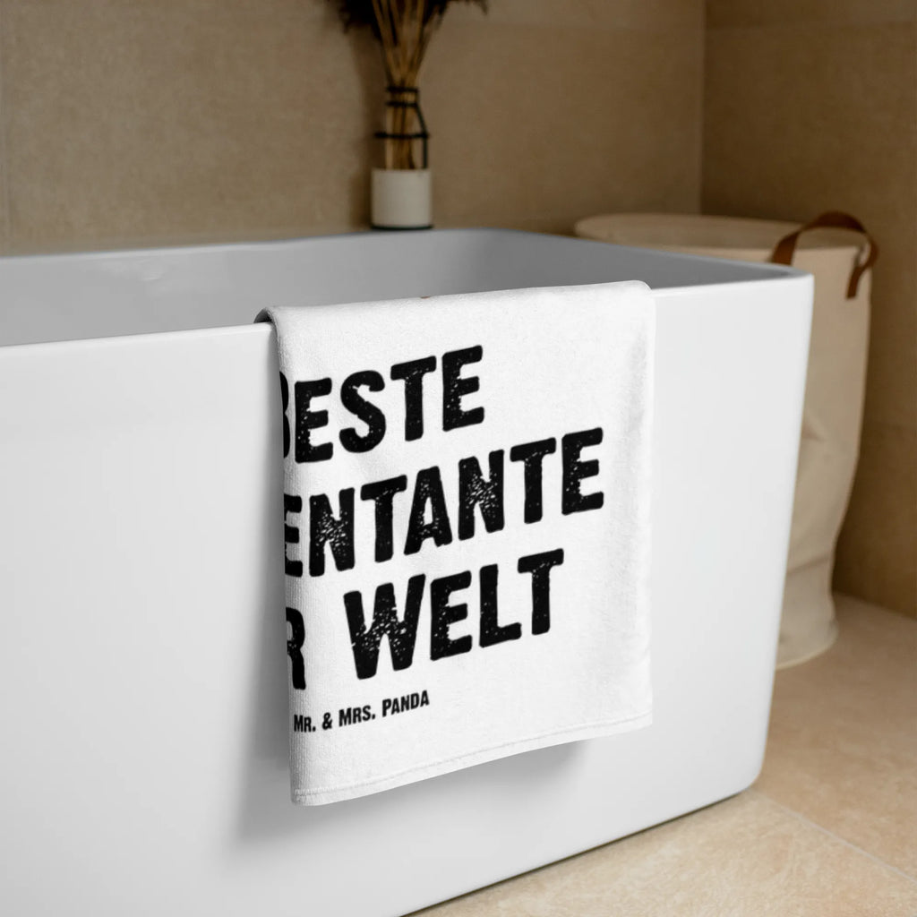 XL ręcznik kąpielowy Pingwin Najlepsza chrzestna na świecie dla, Dziękuję, Prezent, Wręczyć, Urodziny, Prezent urodzinowy, Pomysł na prezent, Podziękować, Upominek, Sprawić radość, Tip na prezent